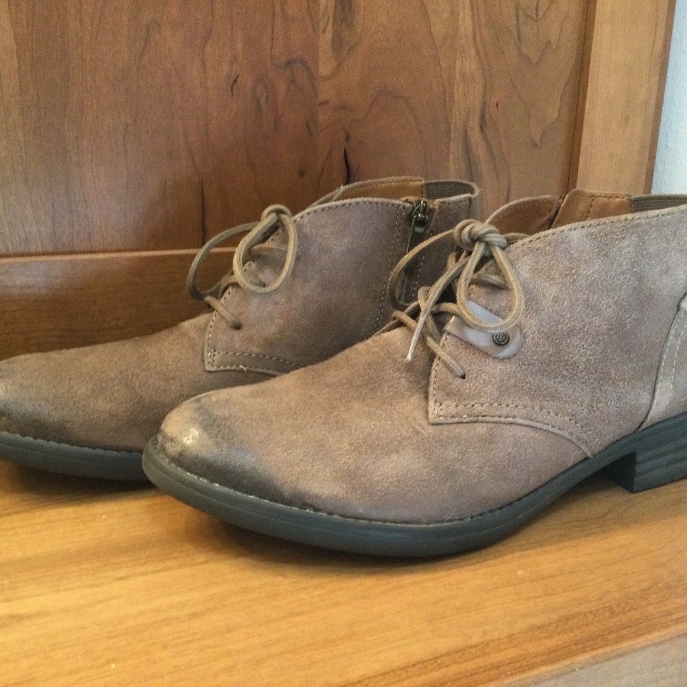 Bussola Women's Tyra Fossil Hercules Ankle Boots in Hercules Fossil Size 39